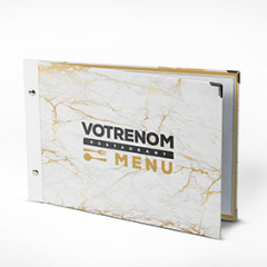 Protège-menu PorteMenu A4 horizontal