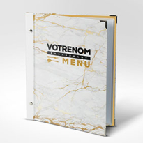 Protège-menu PorteMenu A4 vertical