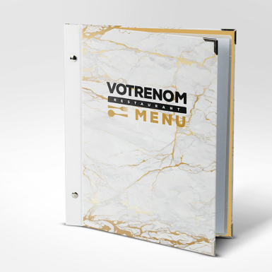 Protège-menu PorteMenu A4 vertical Thème   - Photo 1